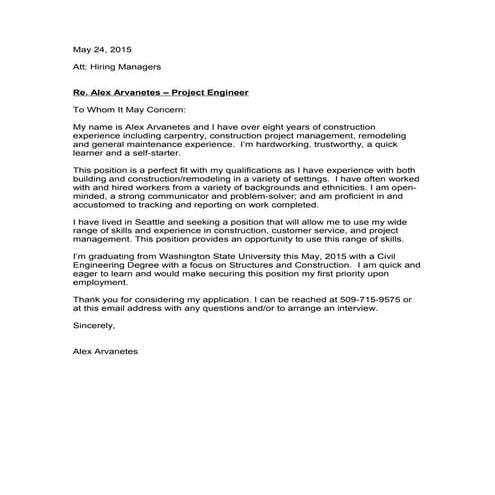 general cover letter | DOCX