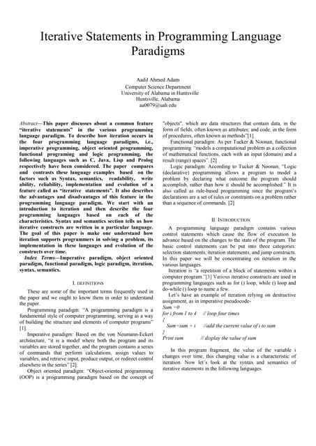 final pl paper