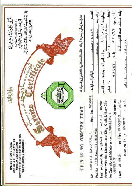 pp10 certificate HSE | PDF
