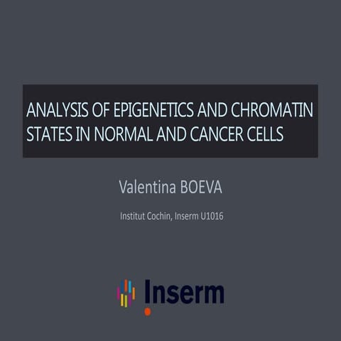 CDAC 2018 Boeva analysis chromatin