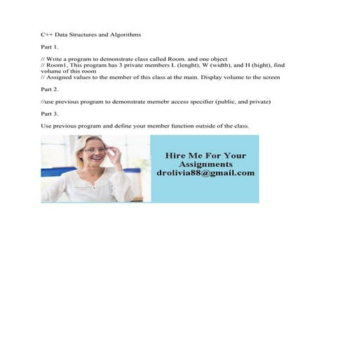 C++ Data Structures and Algorithms Part 1- -- Write a program to dem.pdf