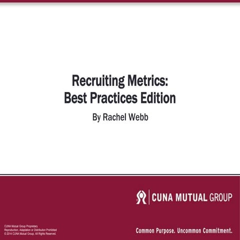 Recruiting Metrics Presentation