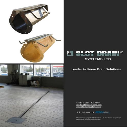 Slot Drain Systems Submittal | PDF