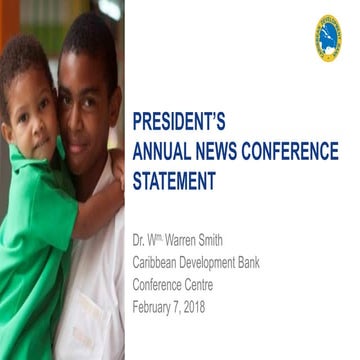 President's 2018 Annual News Conference Statement