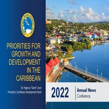 CDB to Create Regional Financing Ecosystem to Rescue and Reposition Caribbean...