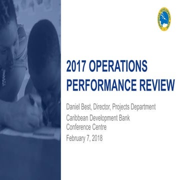 2017 Operations Performance Review - Daniel Best 