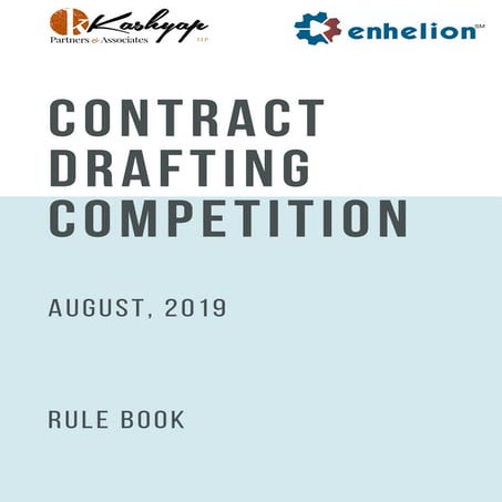 Contract Drafting Competition 2019 | PDF