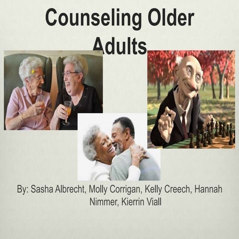 ARGEC: Reminiscence therapy for older adults | PDF