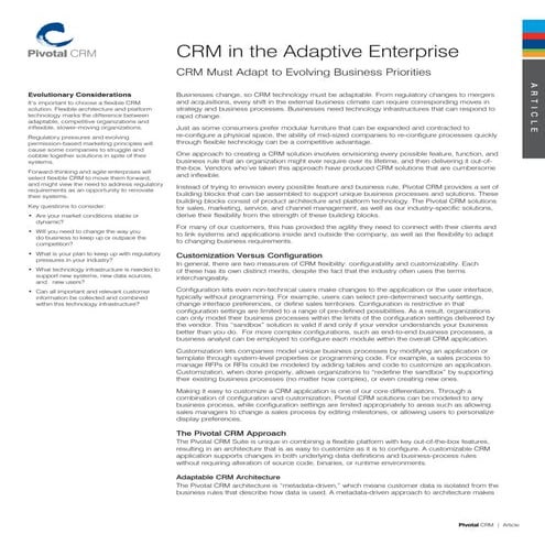 Cdc crmp gbar_crm_in_theadaptiveenterprise_us