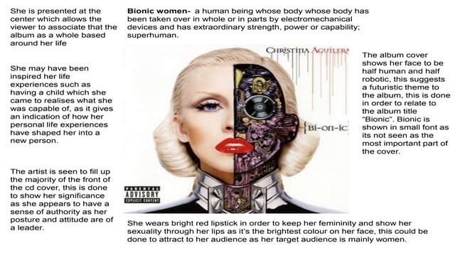 Christina Aguilera Bionic Booklet