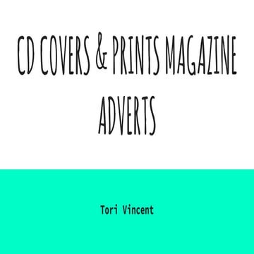 Album Adverts | PPTX