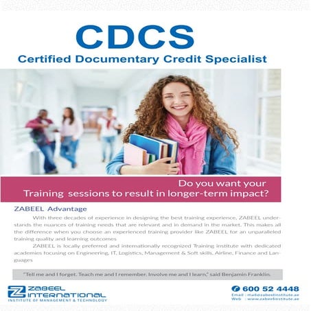 CDCS (Certified Documentary Credit Specialist) 