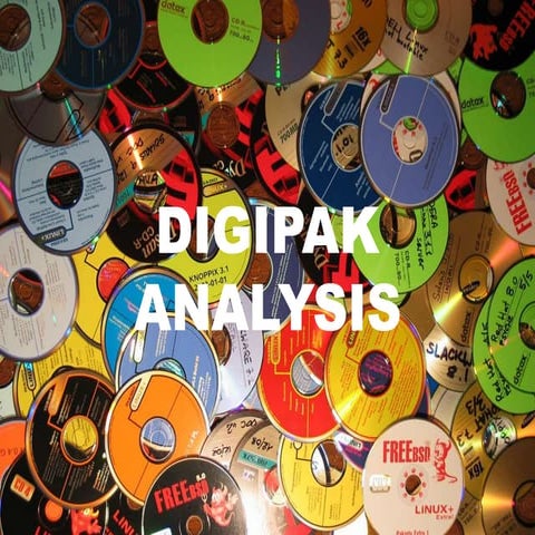 CD Digipak Analysis