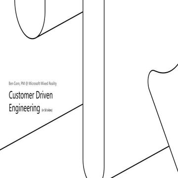 Customer Driven Engineering is Product Management