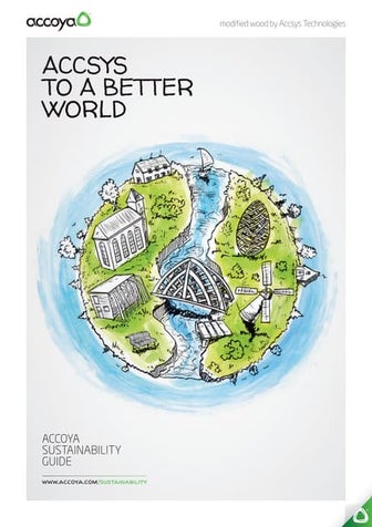 Accoya Sustainabilty Brochure