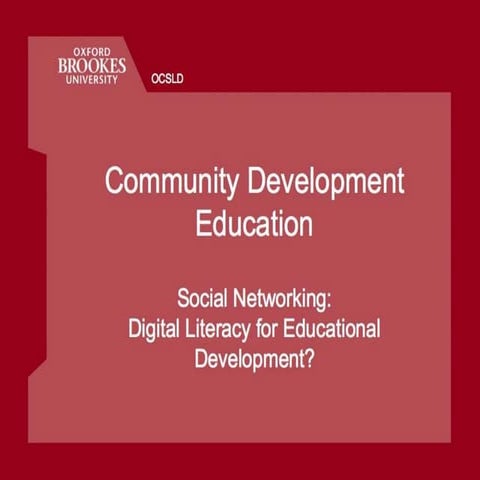 Social presence in online learning environments | PPTX