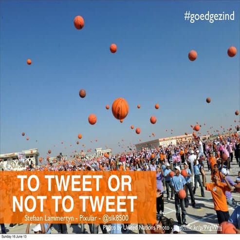 Social media voor politici. Kansen & valkuilen. 