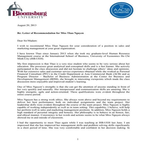 LETTER OF RECOMMENDATION Thao Nguyen PDF