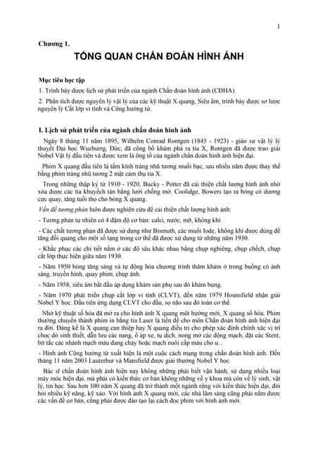 Chẩn đoán hình ảnh 