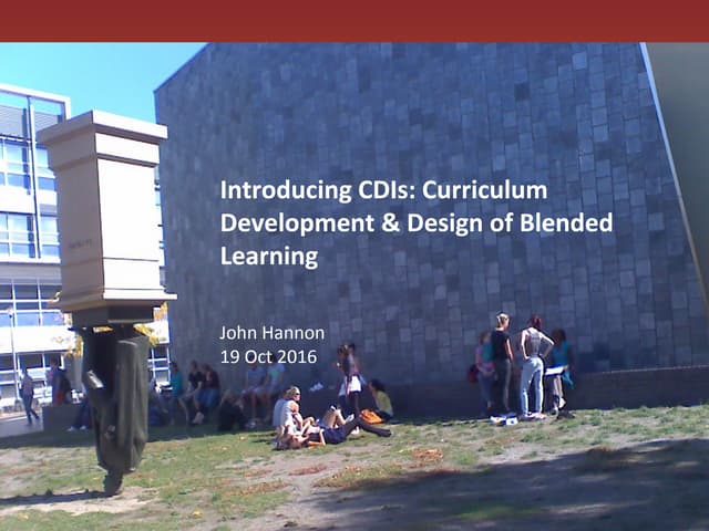 Intro to the CDI Hannon 2016
