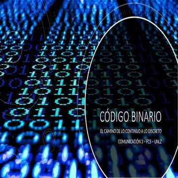Elementos de digitalización y Código binario | PPTX