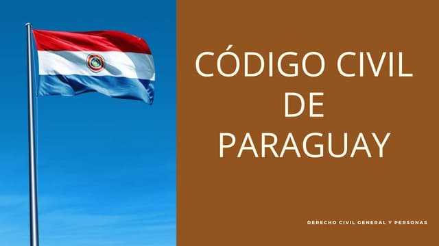 CÓDIGO CIVIL DE PARAGUAY.pptx