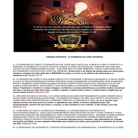Código da biblia 1 | PDF