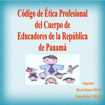 Código de ética profesional del cuerpo de