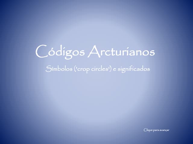 Códigos Arcturianos Crop Circles