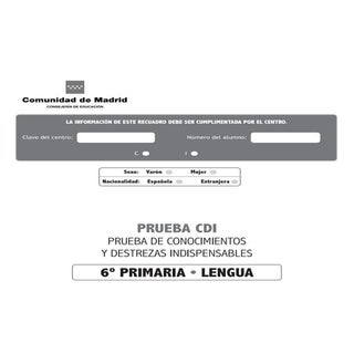 Cdi primaria lengua 2010