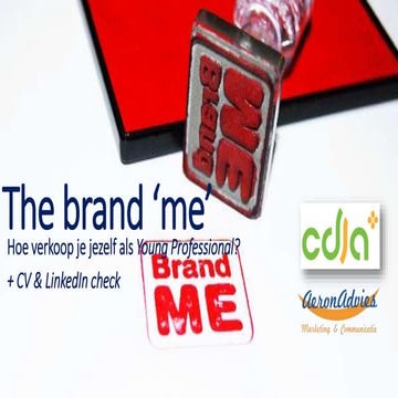 CDJA workshop personal branding 2015