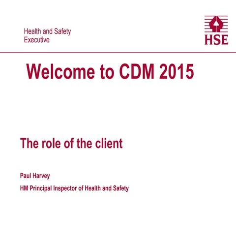 CDM 2015 awareness pack | PDF