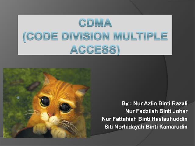 Cdma : mobile