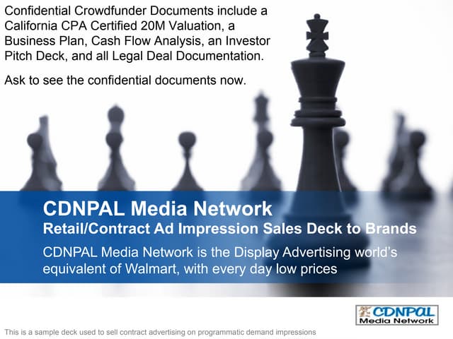 Cdnpal Media Sales Deck Sample