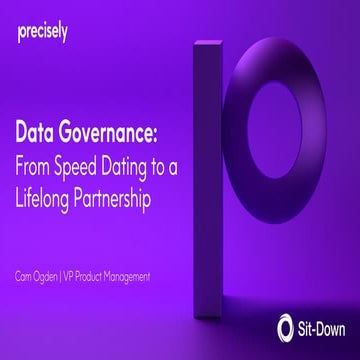 Data Governance: From speed dating to lifelong partnership