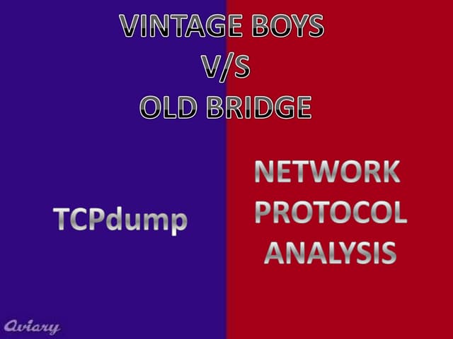 TCPdump-Wireshark