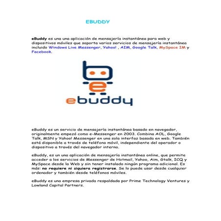 eBuddy | DOC