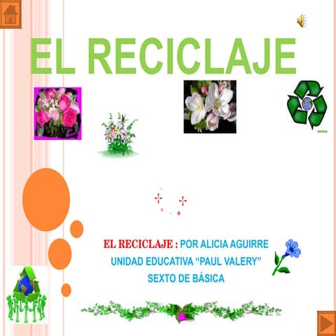 Campaña "EL RECICLAJE" 
