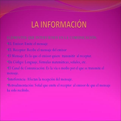 Caracteristicas de la informacion(pfg) | PPT