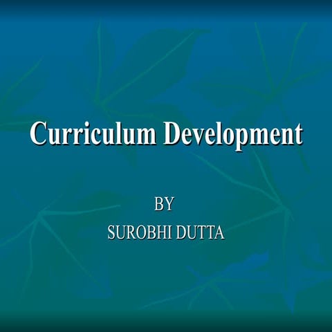 C:\Documents And Settings\Administrator\Desktop\Curriculum Development