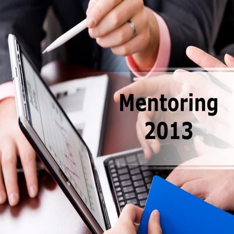 Mentoring PowerPoint PPT Content Modern Sample