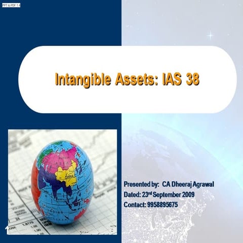 IAS-38 Intangible assets