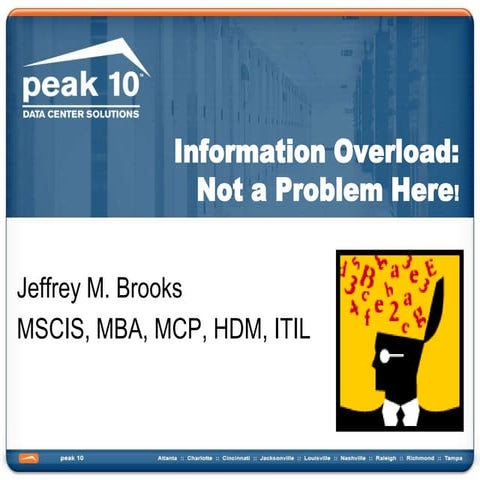 Information Overload Powerpoint