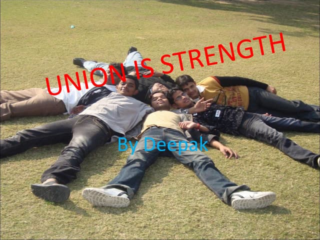 Unity Is Strength Presentation Slides