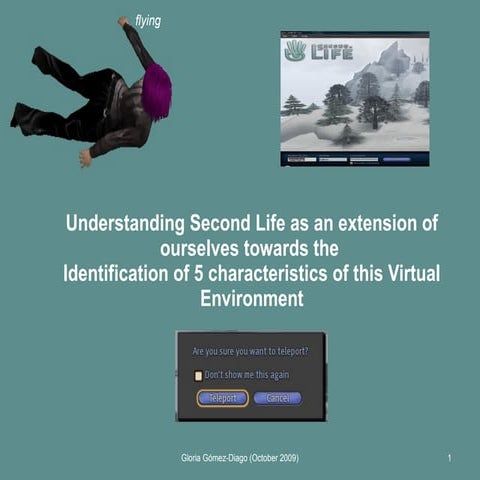 Understanding Second Life as an extension of ourselves through  the Identific...