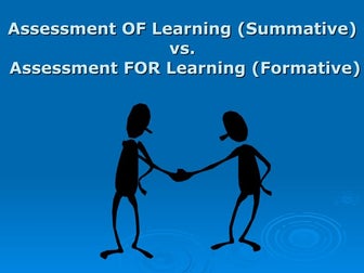 Formative Assessment vs. Summative Assessment