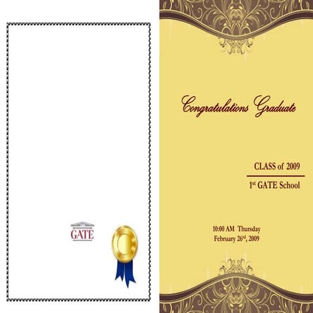 Graduation programme | DOCX