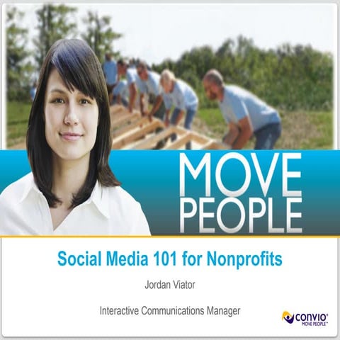 Social Media 101 For Nonprofits - The Basics