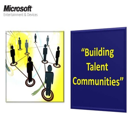 Microsoft Building Talent Communities