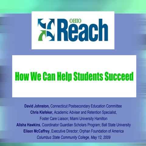 Supporting Student Success | PPT
